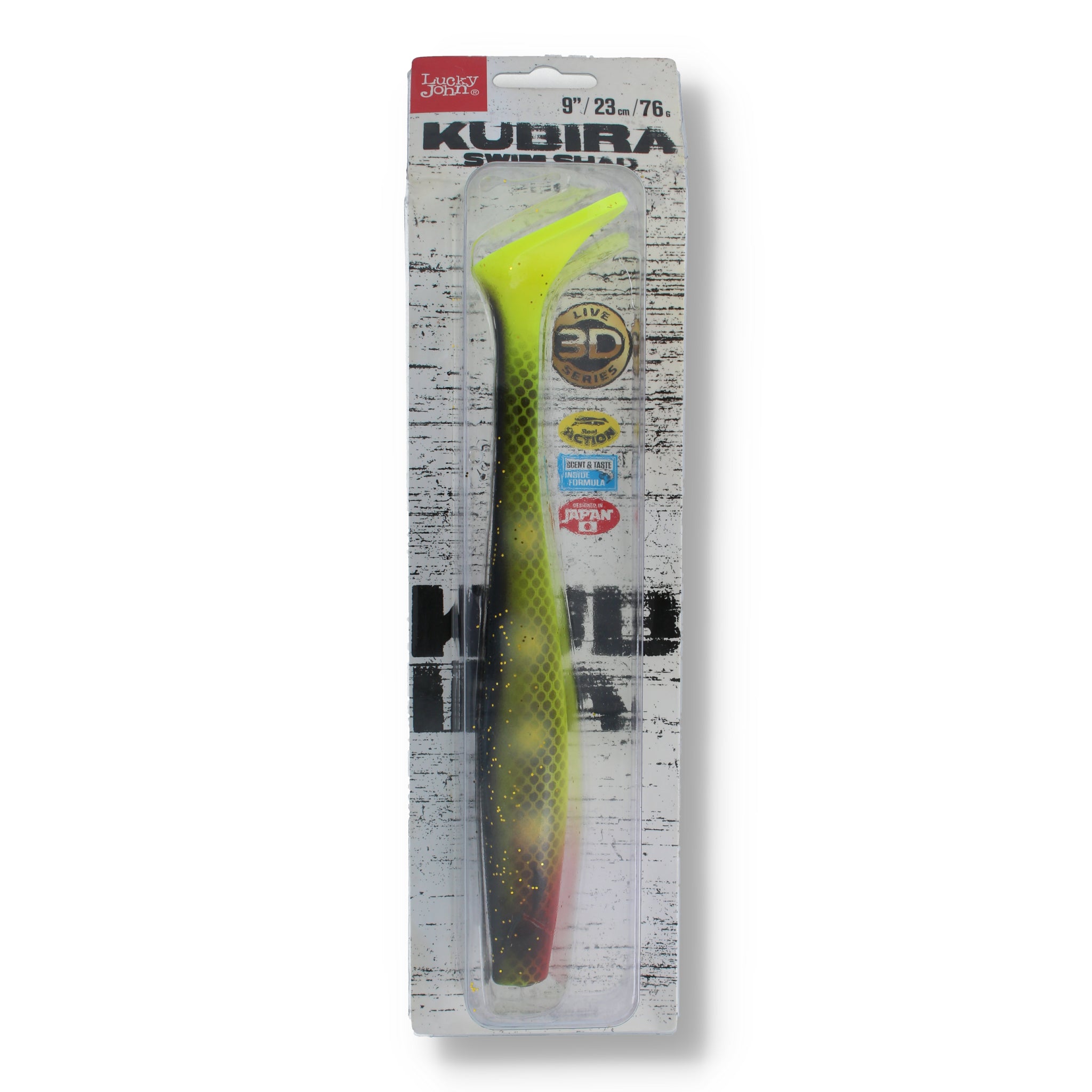 Lucky John Kubira Swim Shad 9"